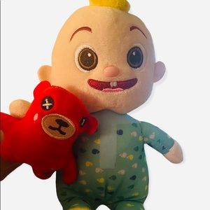 Cocomelon JJ Doll Bedtime Soft 10" Plush Sing Toy